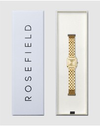 Rosefield - The Boxelle Champagne Gold-Tone Bracelet Watch