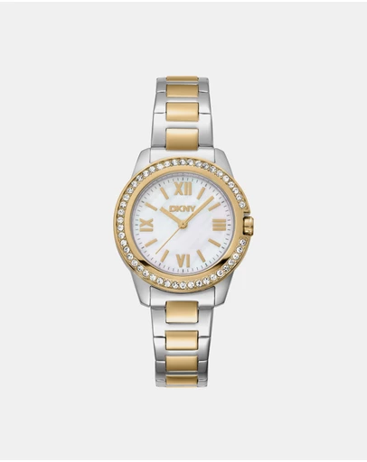 DKNY - Evening Two-Tone Stainless Steel 30mm Watch