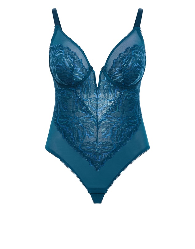 City Chic - Ingrid Underwire Lace Bodysuit