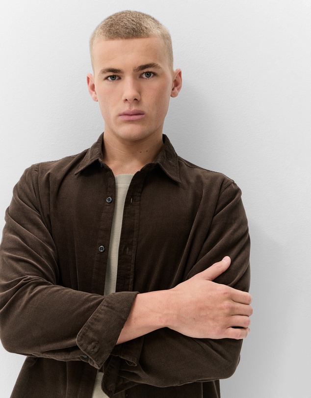 UNISON - Cord Regular Fit Shirt