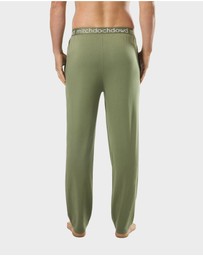 Mitch Dowd - Mens Knit Bamboo Sleep Pant - Khaki