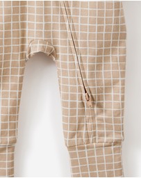 Cotton On Kids - Growie Long Sleeve Zip Romper