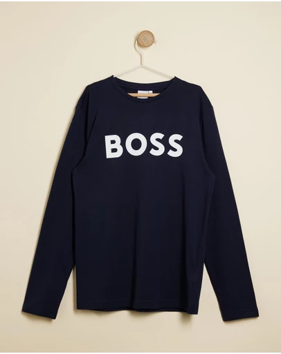 BOSS - Long Sleeve T-Shirt - Kids-Teens