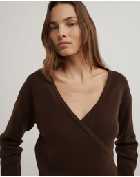 Witchery - Wrap Front Knit