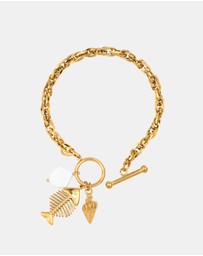 Zoe Olivia - Waterproof Solara Fish and Shell Bracelet