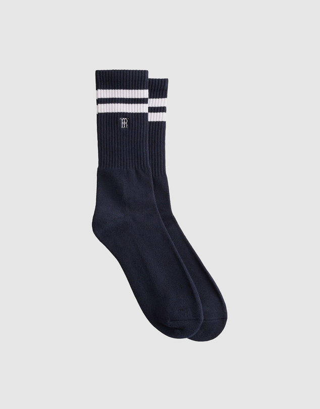 Trenery - Monogram Rib Sport Sock