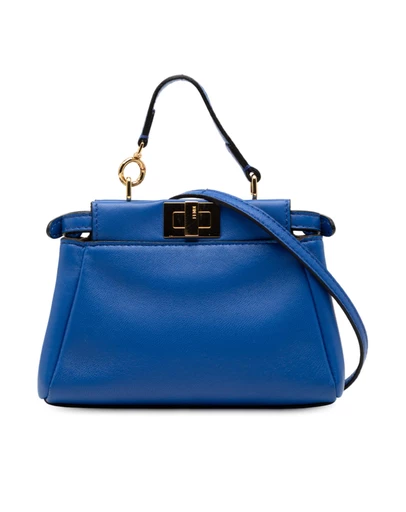 Pre-Loved by Azura Reborn - Pre-Loved Micro Shiny Nappa Peekaboo Iconic Satchel