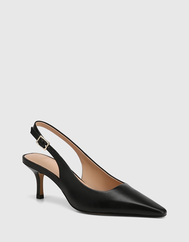 Wittner - Mella Leather Slingbacks