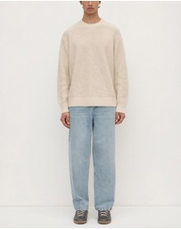 Assembly Label - Carson Cotton Rib Knit Jumper
