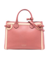 Pre-Loved by Azura Reborn - Pre-Loved Medium Bicolor Leather and House Check Banner Satchel