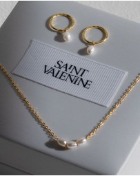 SAINT VALENTINE - The Mini Pearl Duo Set - Gold