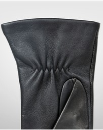 DENTS - Touchscreen Three-Point Cashmere-Lined Leather Gloves with Buttons
