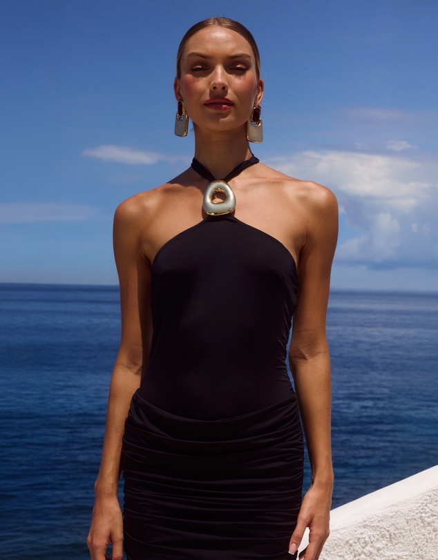 Runaway the Label - Alola Halter Maxi Dress