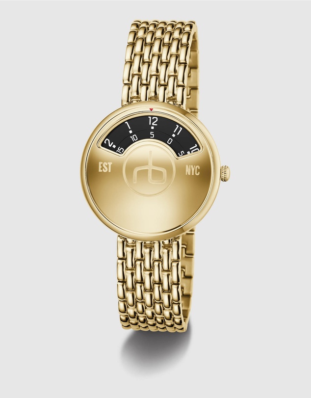 rag & bone - Rag & Bone Carrie Gold-Tone Analogue Watch