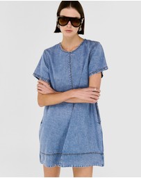 Staple the Label - Rae Chambray Mini Dress