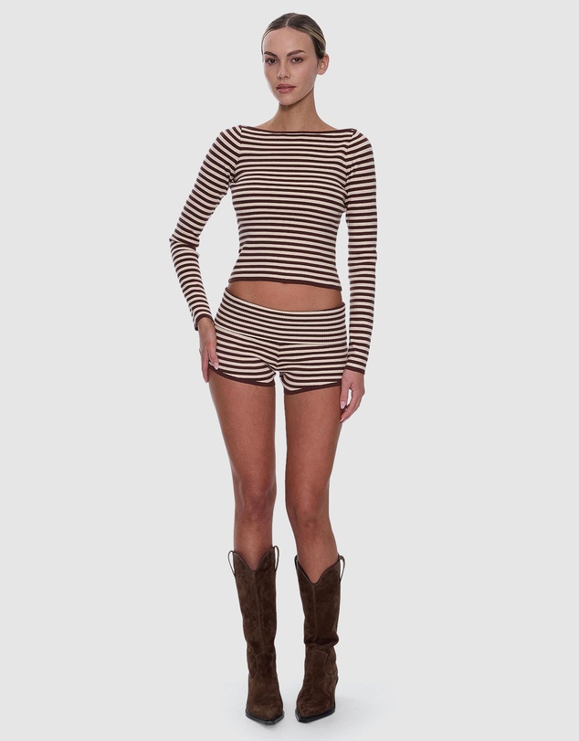 Thrills - Walker Knit Long Sleeve Top