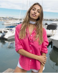 CAMIXA - IRIS Linen Shirt