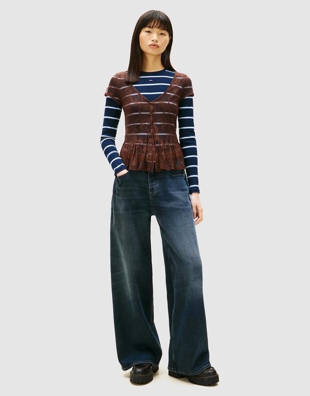 Tommy Jeans - Charlie Mid-rise Loose Wide Jeans