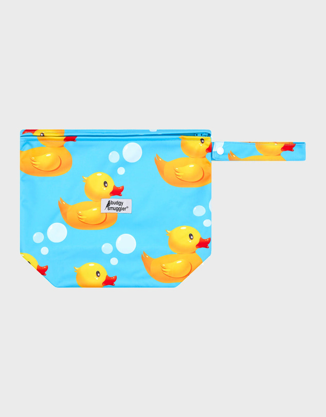Budgy Smuggler - Kids Onesie Swim Bundle in Rubber Ducks UPF 50+