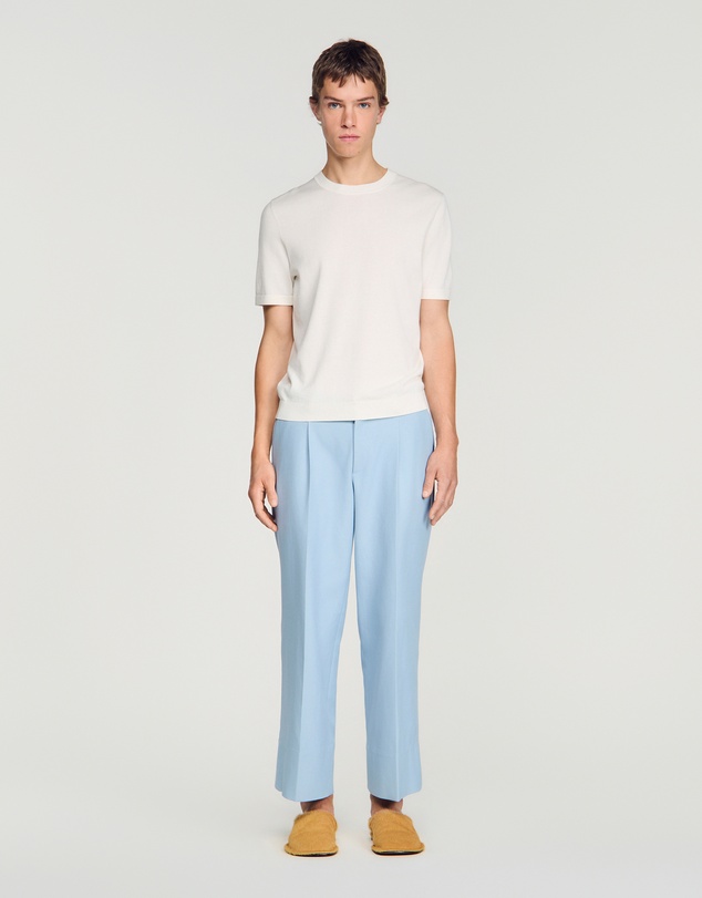 Sandro - Pablo Tee Cotton Sweater