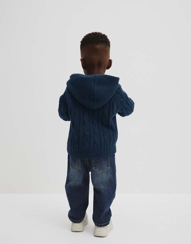 Country Road - Hooded Zip Through Cardigan