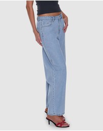 Thrills - Sloane Low Rise Barrel Jeans
