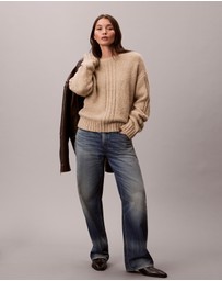 Calvin Klein - Brushed Blend Pullover Jumper