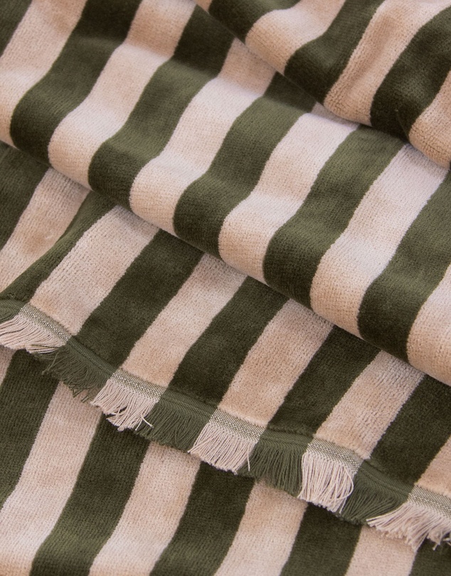 Aura Home - Palma Stripe Australian Cotton Hand Towel