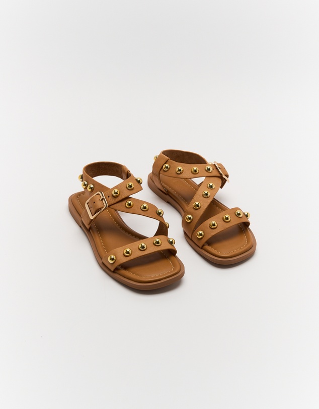 Walnut Melbourne - Reid Leather Sandal