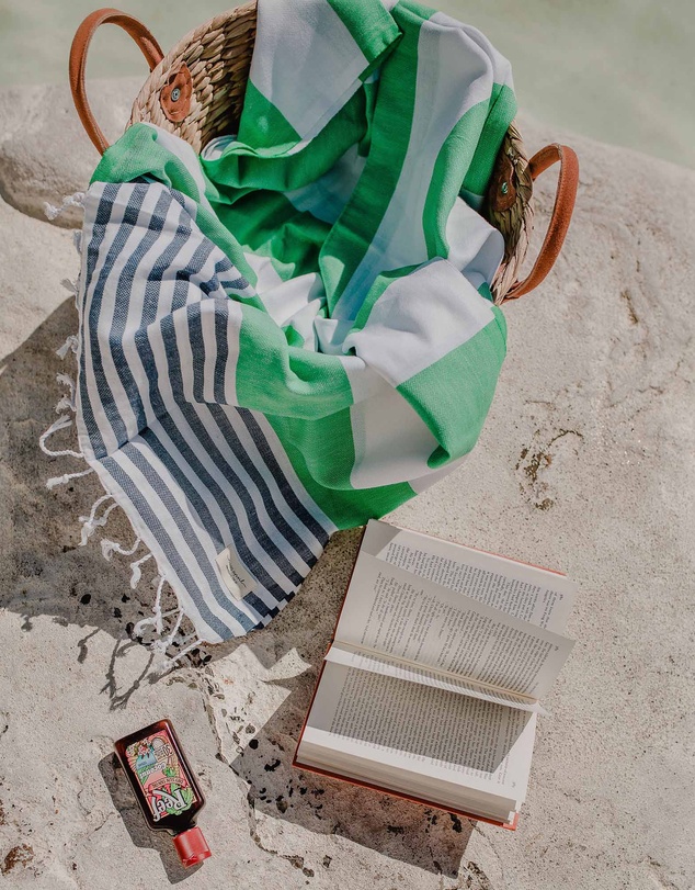 Miss April - Flamenco Turkish Beach Towel