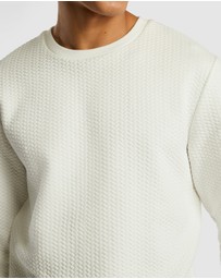 yd. - Tech Textured Sweatshirt