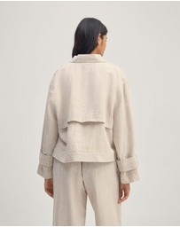 Oxford - Griffin Linen Bomber