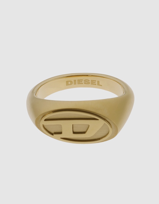 Diesel - Steel Gold-Tone Ring