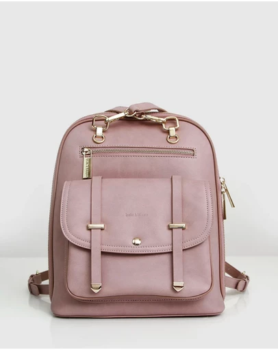 Belle & Bloom - 5th Ave Leather Backpack
