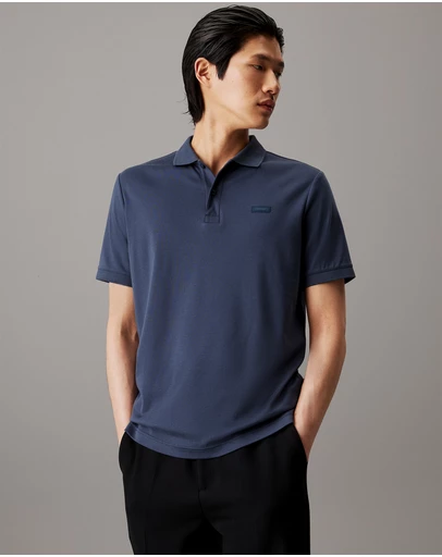 Calvin Klein - Slim Smooth Cotton Polo Shirt