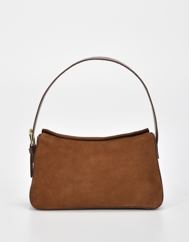 Cobb & Co - Portsea Suede Leather Shoulder Bag