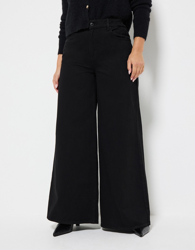 Commonry - Elasticated Wide Leg Jean