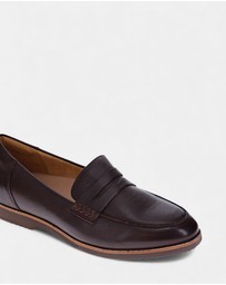 Mia Vita - Remi Casual Slip-On - Chocolate