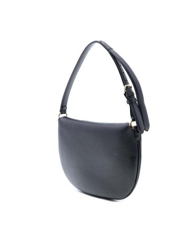 Pre-Loved by Azura Reborn - Pre-Loved Small Leather Croissant Hobo Bag