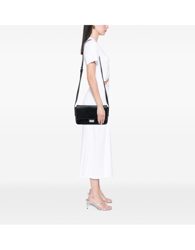 Pre-Loved by Azura Reborn - Pre-Loved Quilted Calfskin Reissue 2.55 Easy Messenger Flap