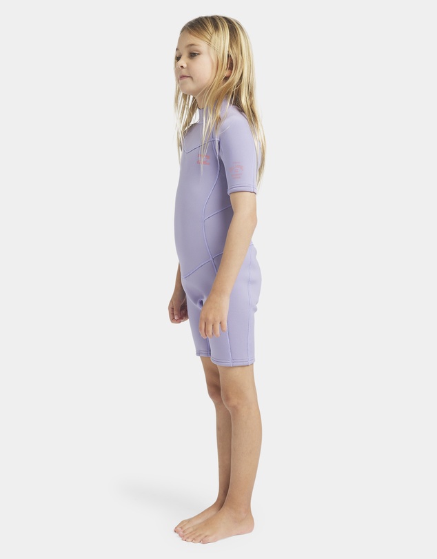 Billabong - Toddlers 2/2Mm Synergy Back Zip Short Sleeve Springsuit