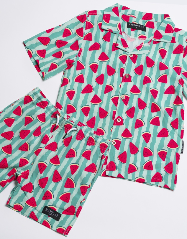 Vacancy Co - Melon Dress Shirt - Youth