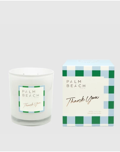 Palm Beach Collection - Thank You Scented Candle 350g