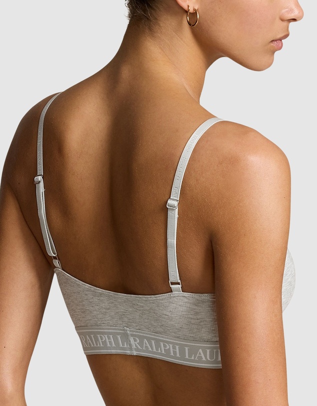 Polo Ralph Lauren - Polo Essentials Organic Cotton Unlined Scoop Bralette