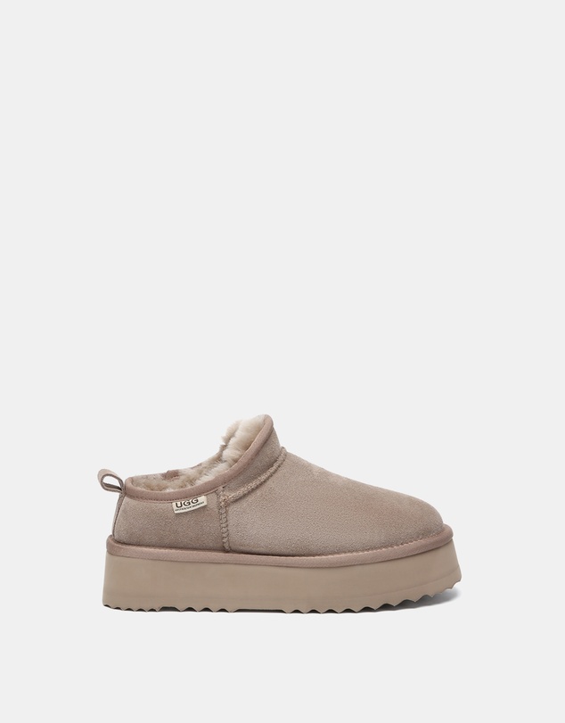EVERAU - Australian Shepherd Ugg Nano Classic Platform Cow Suede Upper UGG Boots