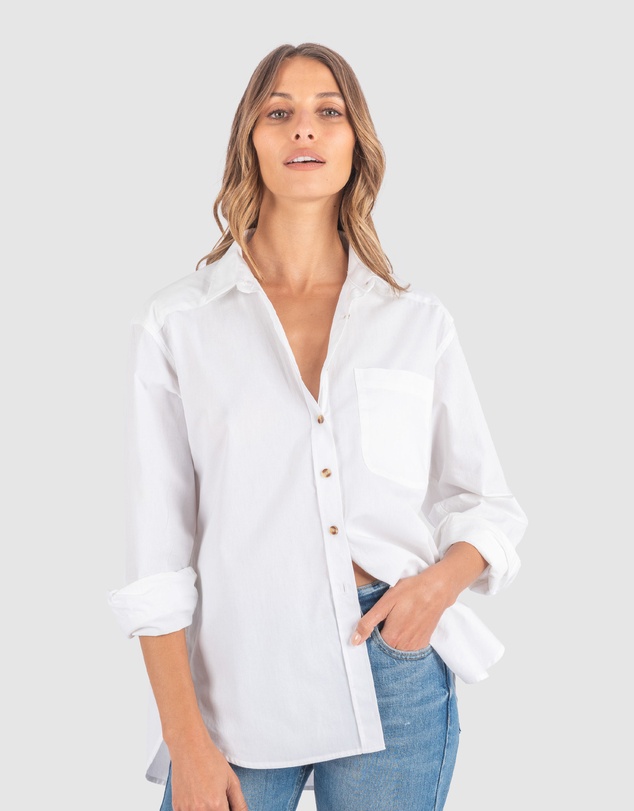 CAMIXA - Poppy Oversize Cotton Shirt