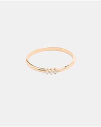 Luna Rae - Solid Gold - Juliette Diamond Ring