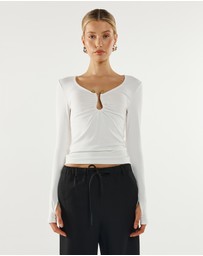 Madison The Label - Leanne L/S Top
