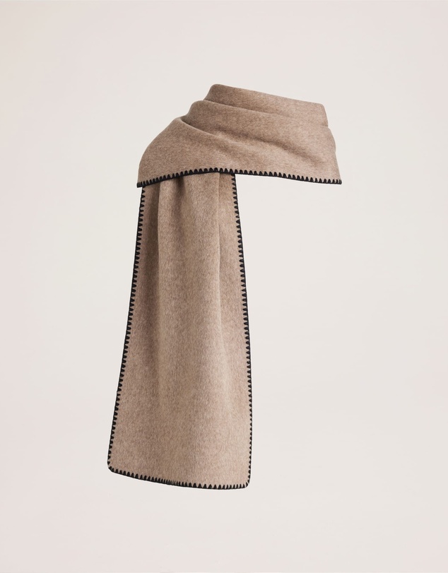 SABA - Kayla Contrast Stitch Scarf