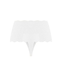 City Chic - Plus size Ophelia Shorty - ivory